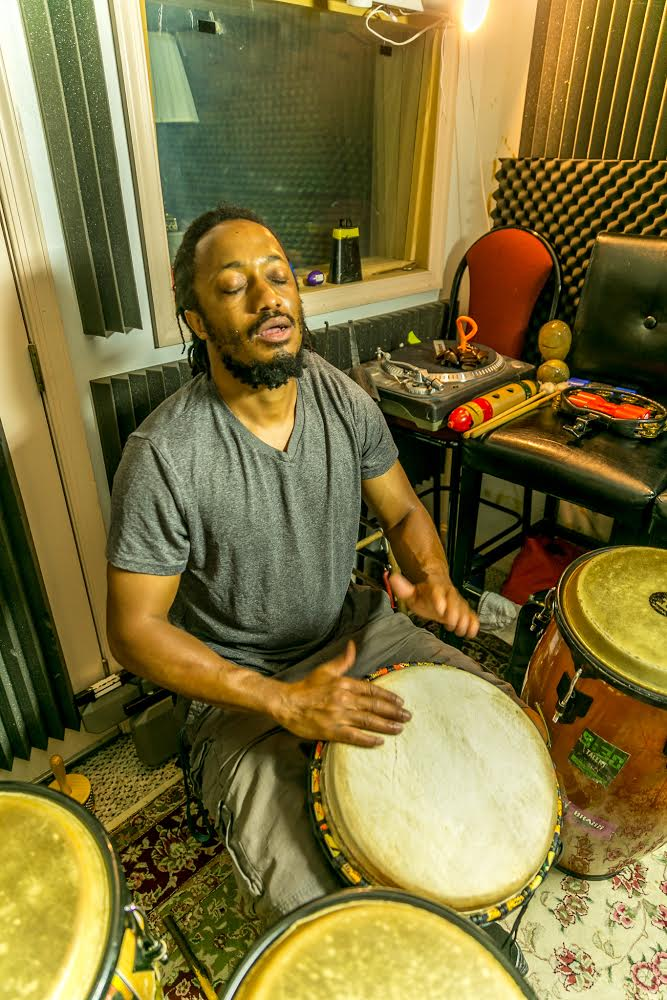 Jabari on djembe